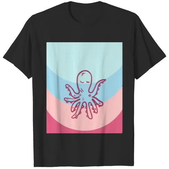 Discover Lovely Octopus T-shirt