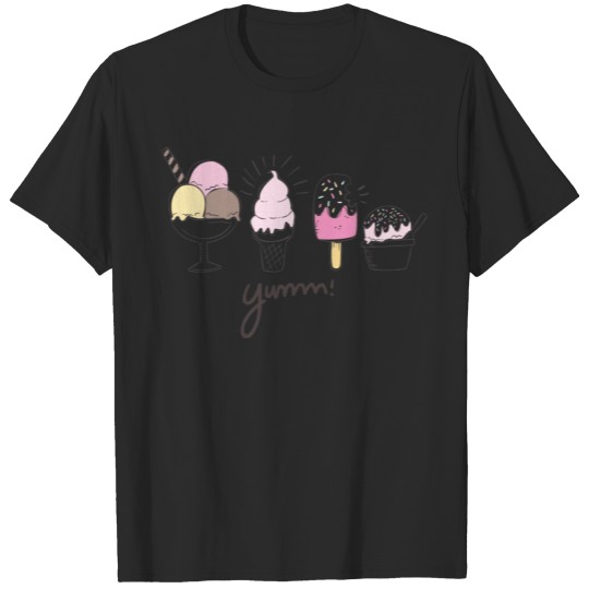 Discover delicious ice cream T-shirt