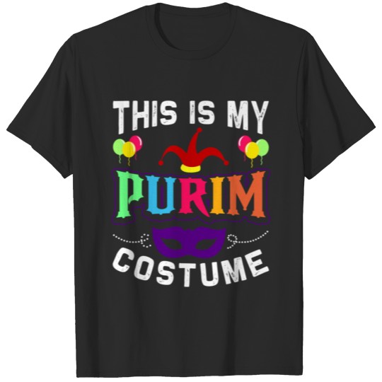 Discover This Is My Purim Costume Jewish Happy Purim Tee T T-shirt