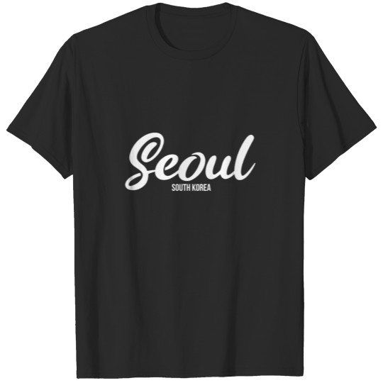 Discover Seoul South Korea T-Shirt Gift for Koreans City T-shirt