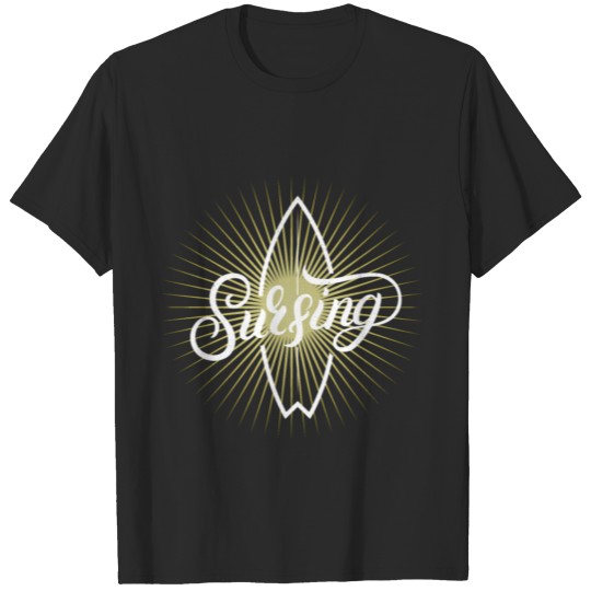 Discover surfing sun T-shirt