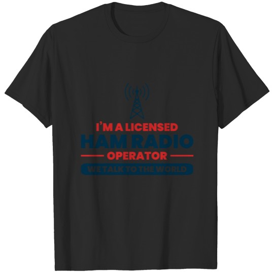 Discover Amateur Ham Radio Operator Funny Gift T-shirt