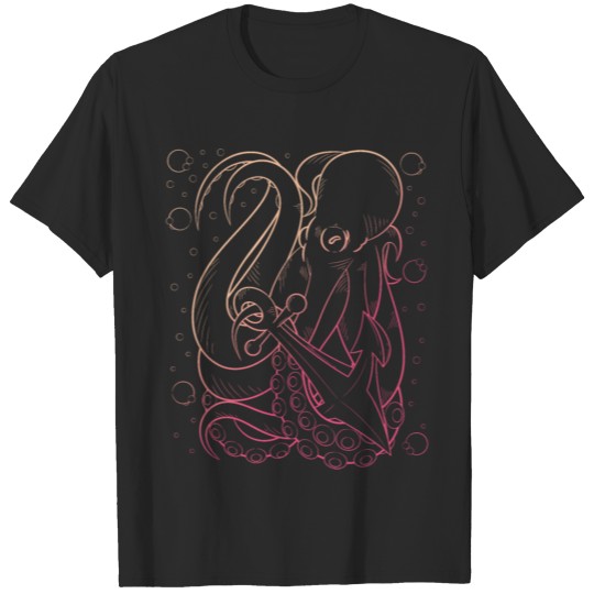 Discover Octopus-Anchor-Nautical T-shirt