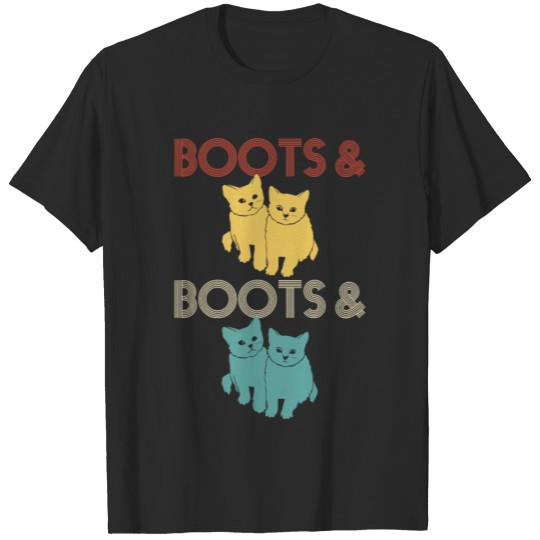 Discover Boots and Cats Shirt - Funny House & Techno DJ T-shirt