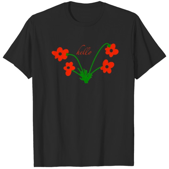 Discover flowers T-shirt