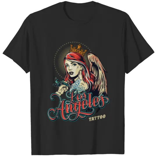 Discover los angeles tattoo love T-shirt