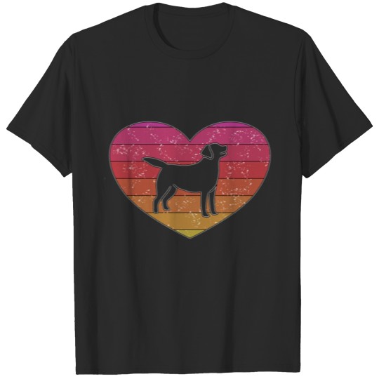 Discover Labrador Retriever Dog Vintage Gift Idea Dog Lover T-shirt