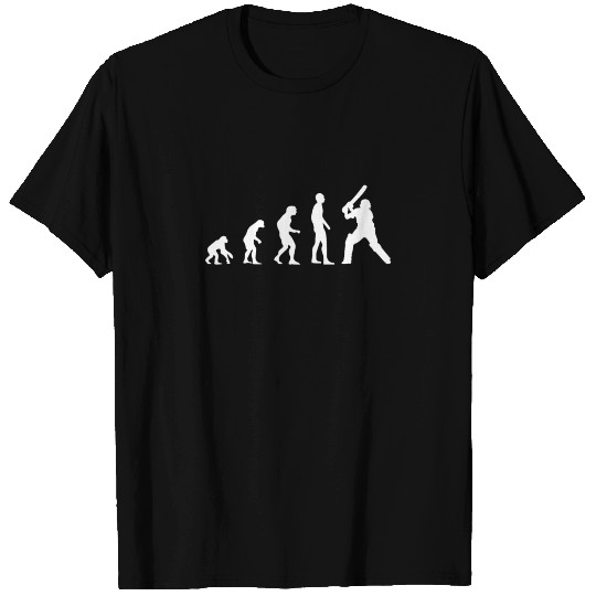 Cricket Evolution Cricket Gift Batting Gifts T-shirt