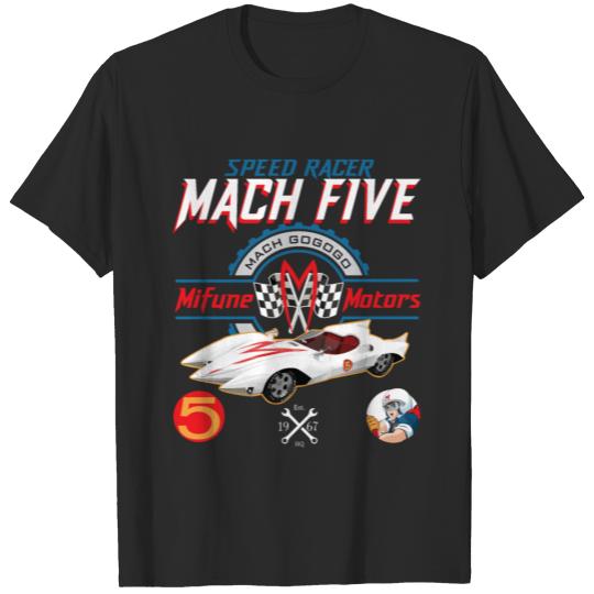 Discover Speed Racer Mach 5 Mifune Motors T-shirt