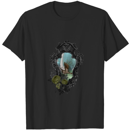 Discover Wonderful mermaid with fantasy fish T-shirt