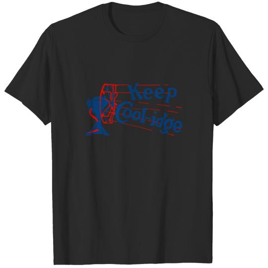 Discover US Political History - Keep Cool-idge - Calvin Coo T-shirt