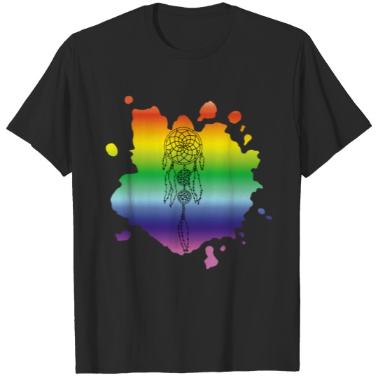 Discover Multicolored dream catcher T-shirt