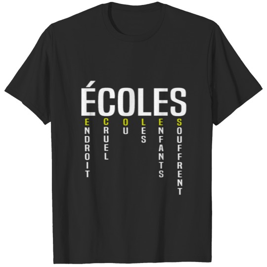 Discover écoles et enfants T-shirt