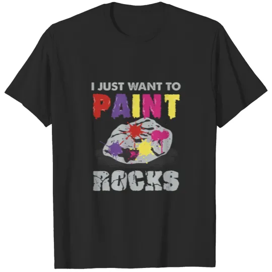 Discover Rock Painting T-shirt
