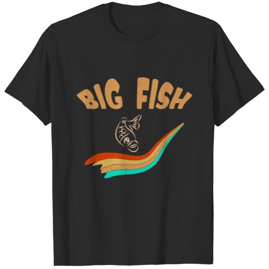Discover Fish with human lips. Big fish. Funny design. T-shirt