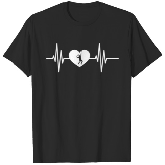 Discover tennis heartbeat tennis T-shirt