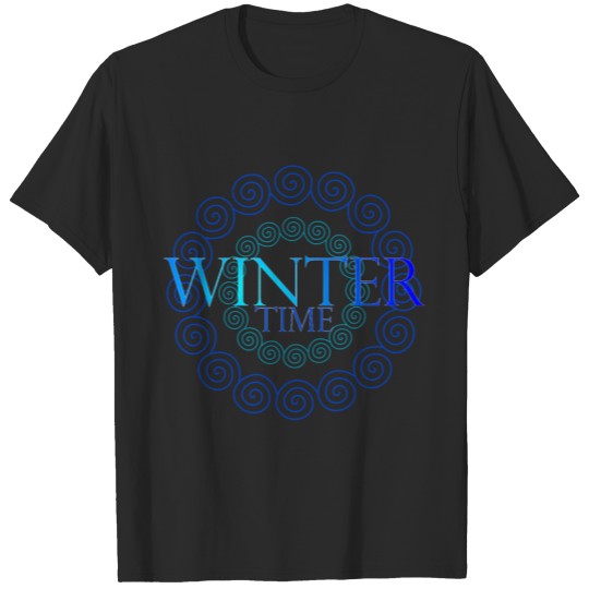 Discover Winter time, snow time T-shirt
