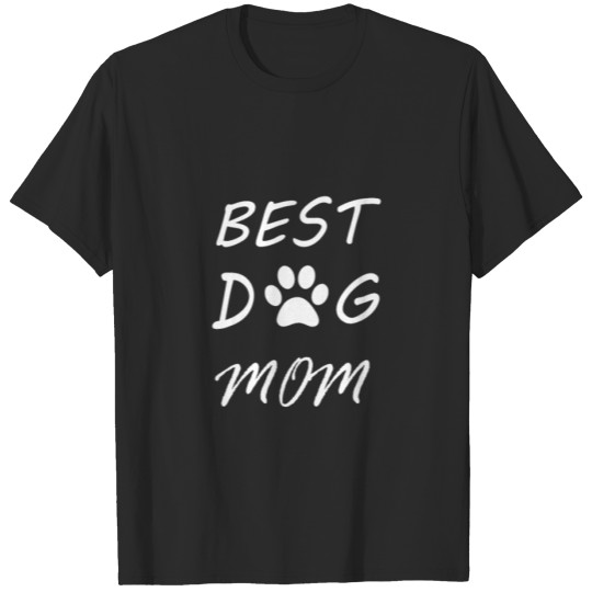 Dog Mom Design for dog lovers and dogowners T-shirt