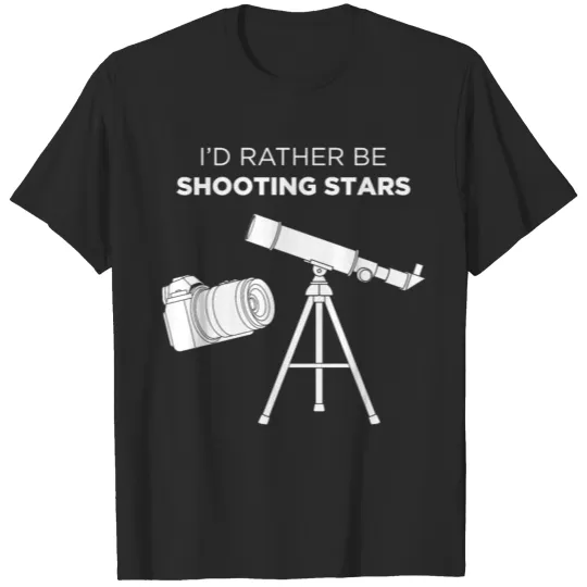 Shooting Stars Photographer Astrophotography T-shirt