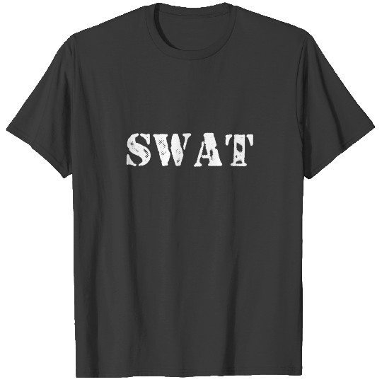SWAT Team Front Print Team T-Shirt T-shirt