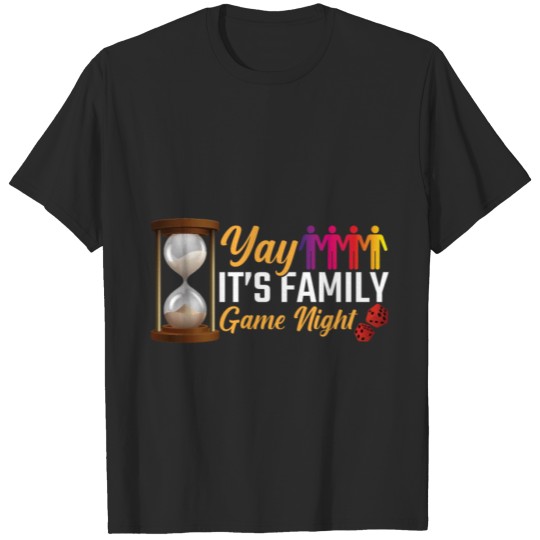 Discover Family Board Game Night Gift Dice Card Games T-shirt