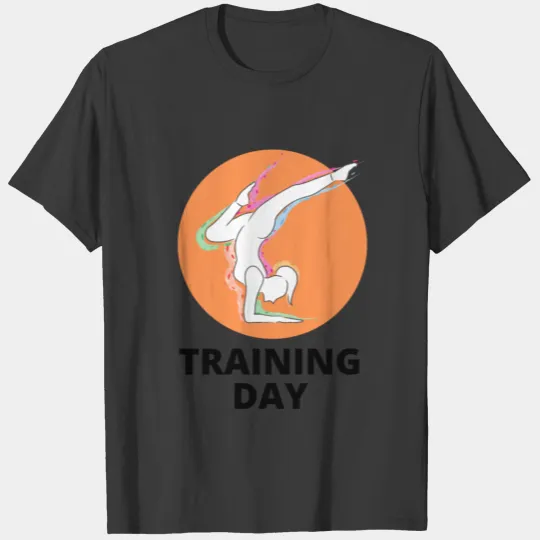 Training Day Fitness Motif T-shirt