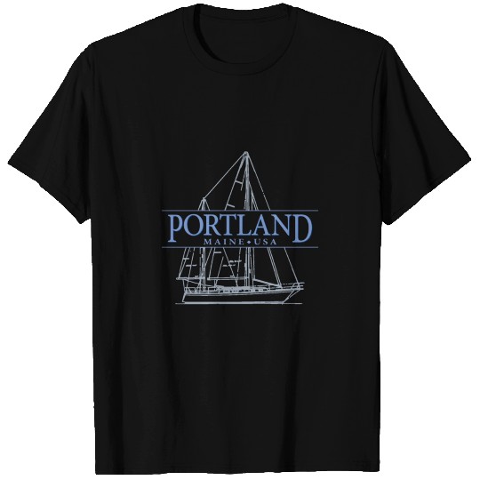 Portland Maine sailing T-shirt