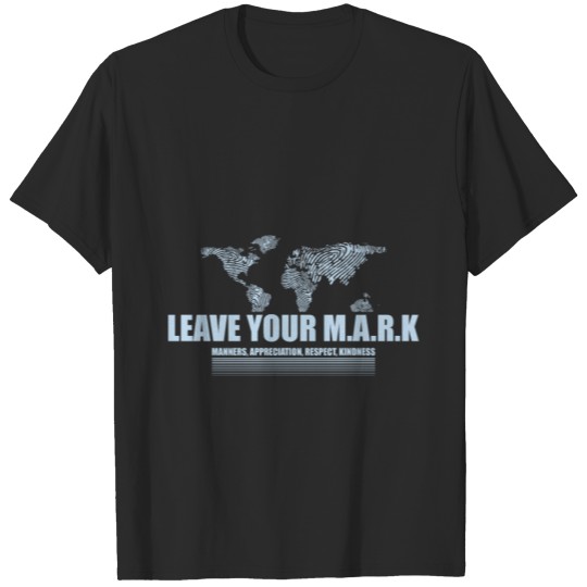 Discover Leave Your M.A.R.K. (map) T-shirt