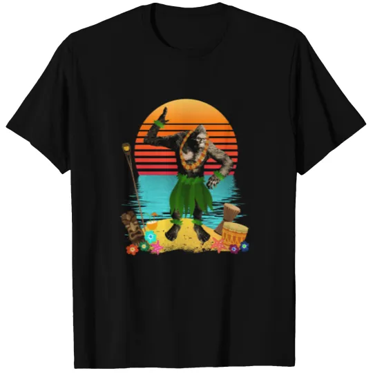 Bigfoot hawaiian best selling 2020 T-shirt
