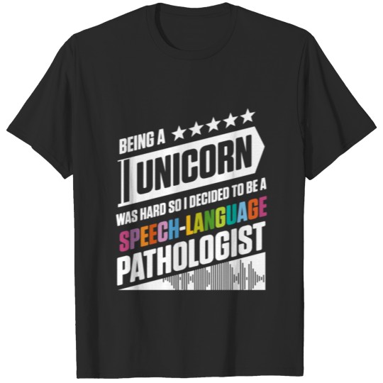 Discover Speech Pathology Therapy Unicorn Autism Awareness T-shirt