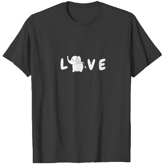 Love Baby elephant Slim Fit T-Shirt T-shirt