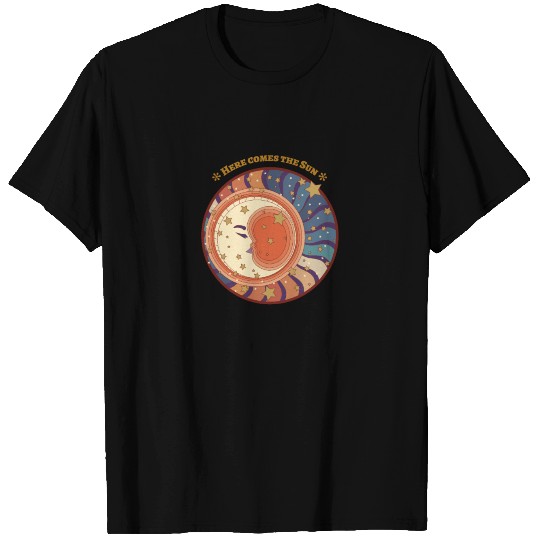 Here comes the sun design T-shirt