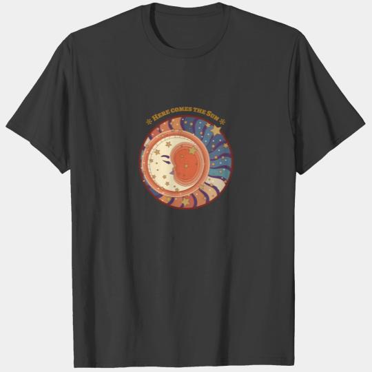 Here comes the sun design T-shirt