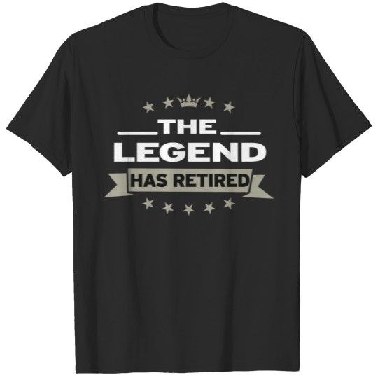 Discover The Legend Retirement T-shirt