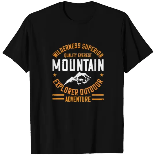 Mountains - Wilderness Explorer Outdoor Adventure T-shirt