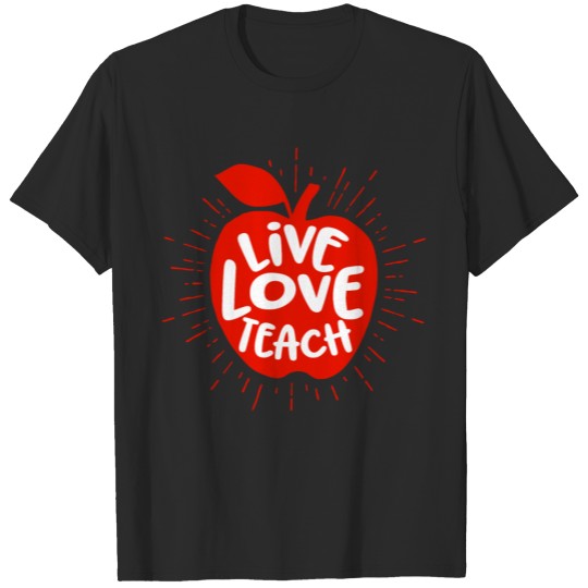 Discover Live Love Teach T-shirt