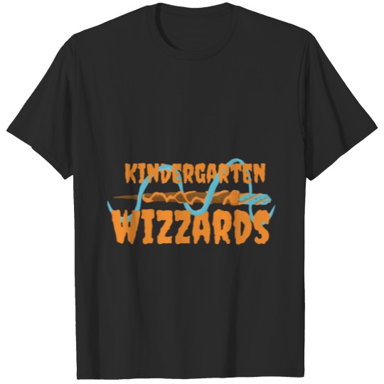 Discover Kindergarten Wizzards for Groups Halloween T-shirt