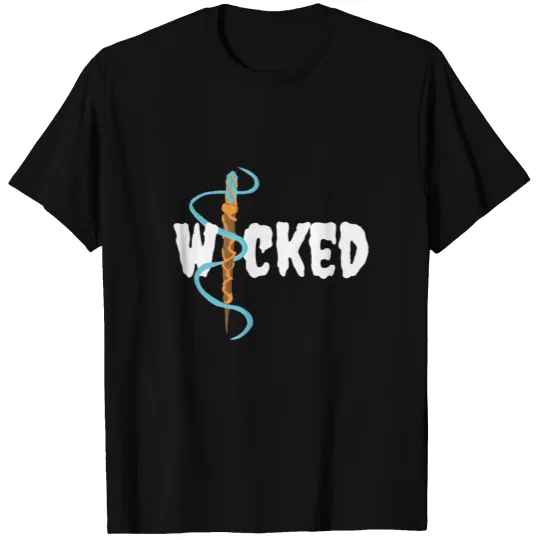 Wicked Witchcraft Wand Halloween T-shirt
