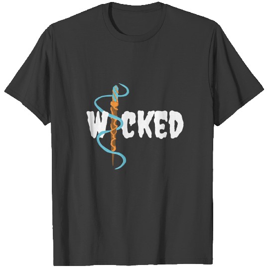 Wicked Witchcraft Wand Halloween T-shirt
