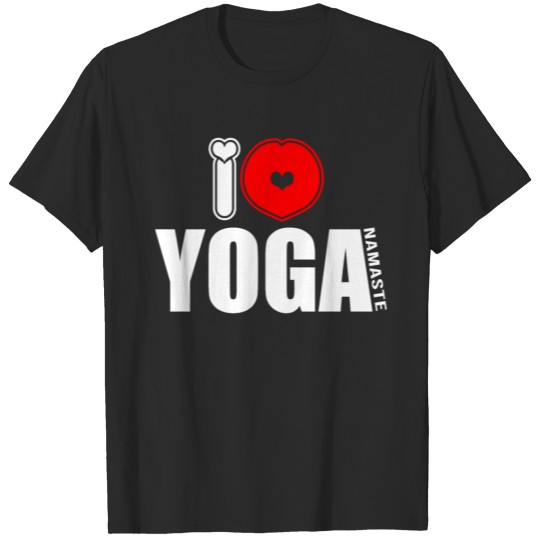 I love you YOGA Namaste T-shirt