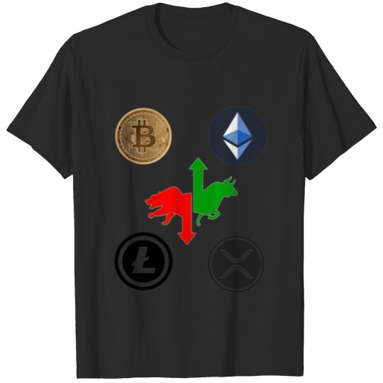 Discover 4 cryptos T-shirt