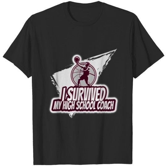 Discover High School Basketball Coach Trainer Outfit T-shirt