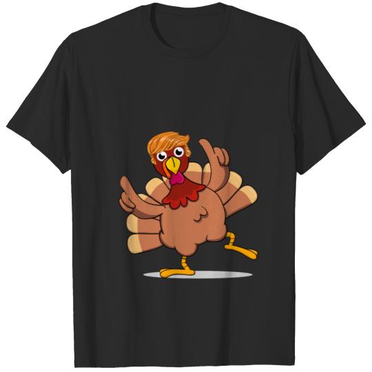 Discover Thanksgiving Donald Trump Turkey USA Patriotic T-shirt