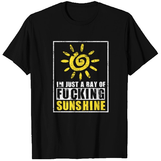 Sarcastic Funny Ray of Sunshine Gift T-shirt
