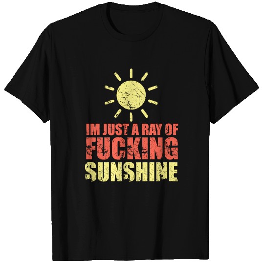 Sarcastic Funny Ray of Sunshine Gift T-shirt
