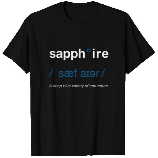 sapphire sensation T-shirt