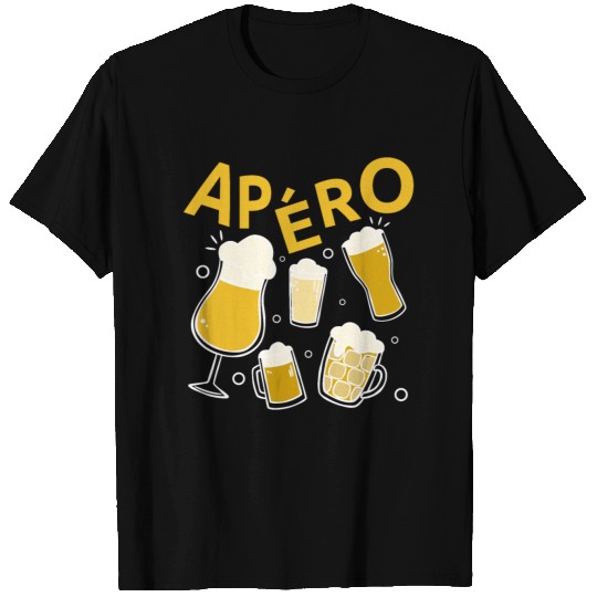 Beer time original alcohol beer aperitif apero T-shirt