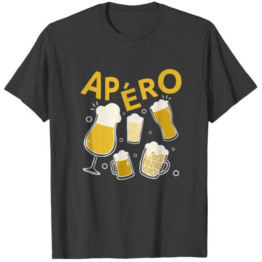 Beer time original alcohol beer aperitif apero T-shirt