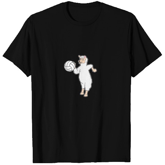 Volleyball Llama T-shirt