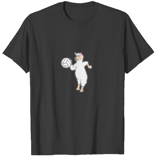 Volleyball Llama T-shirt